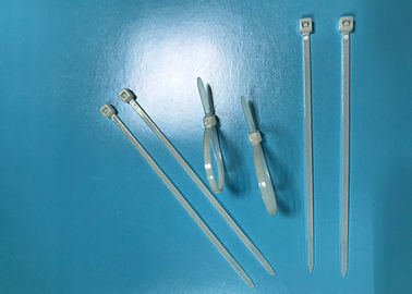 購入 自然な色のナイロン ケーブルは食糧袋の密封のための強さ18のLbの引張結びます online manufacture