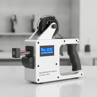 購入 動作速度 0.7S 自動ケーブルネクタイツール 調整可能なバンドル緊度 20N 80N ネクタイ厚さ 11mm ケーブル管理装置 online manufacture