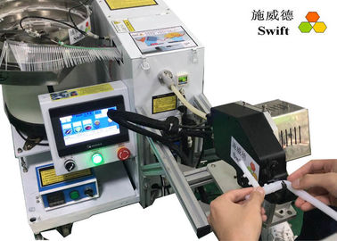 購入 手は速い束食糧シリコーンの管のための自動ケーブルのタイ用具機械を放します online manufacture
