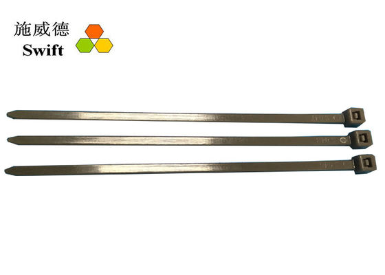 購入 UL94Vの単一の再使用可能なジッパーのタイ/100mmの長さの黄色ケーブルのタイ- 2炎 online manufacture