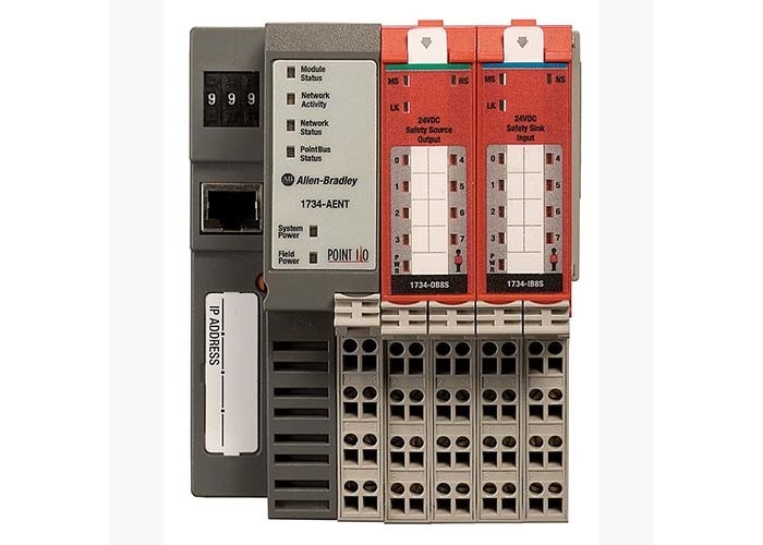 8ポイントは安全IP20 1734-IB8Sモジュール ポイント24VDC沈降をDC入力