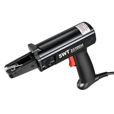 11mm 厚さのタイ 11mm 自動ケーブルタイ ツール モデル SWT25100H 動作速度 効率のために設計されたケーブルタイ 1 秒間に 07 秒