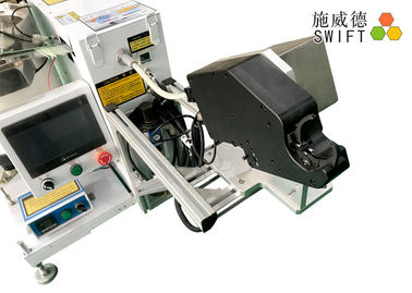 ジッパーのための速い束ねる速度の自動ねじれタイ機械はW2.5mm * L80mm * T1.1mm結びます