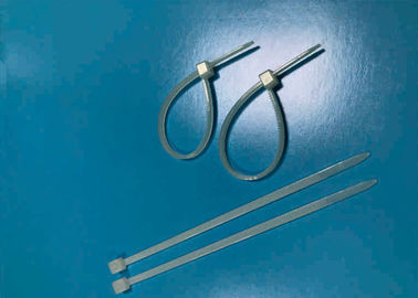 120mmの厚さワイヤー ナイロン ケーブルのタイはL94V2燃焼性を締めている革紐の自己を負かします