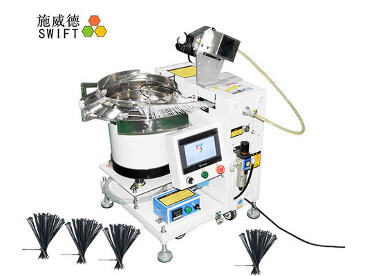 調節可能な配線用ハーネス ポリ塩化ビニールの袖SWT25100Fのための固定ケーブルのジッパーのタイ用具