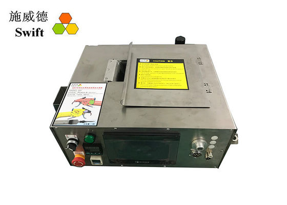 AC220Vのワイヤー馬具のポリ袋のための手持ち型の自動有線結着機械